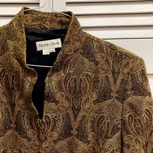 FIRM PRICE! André Oliver Paisley Tapestry Jacket